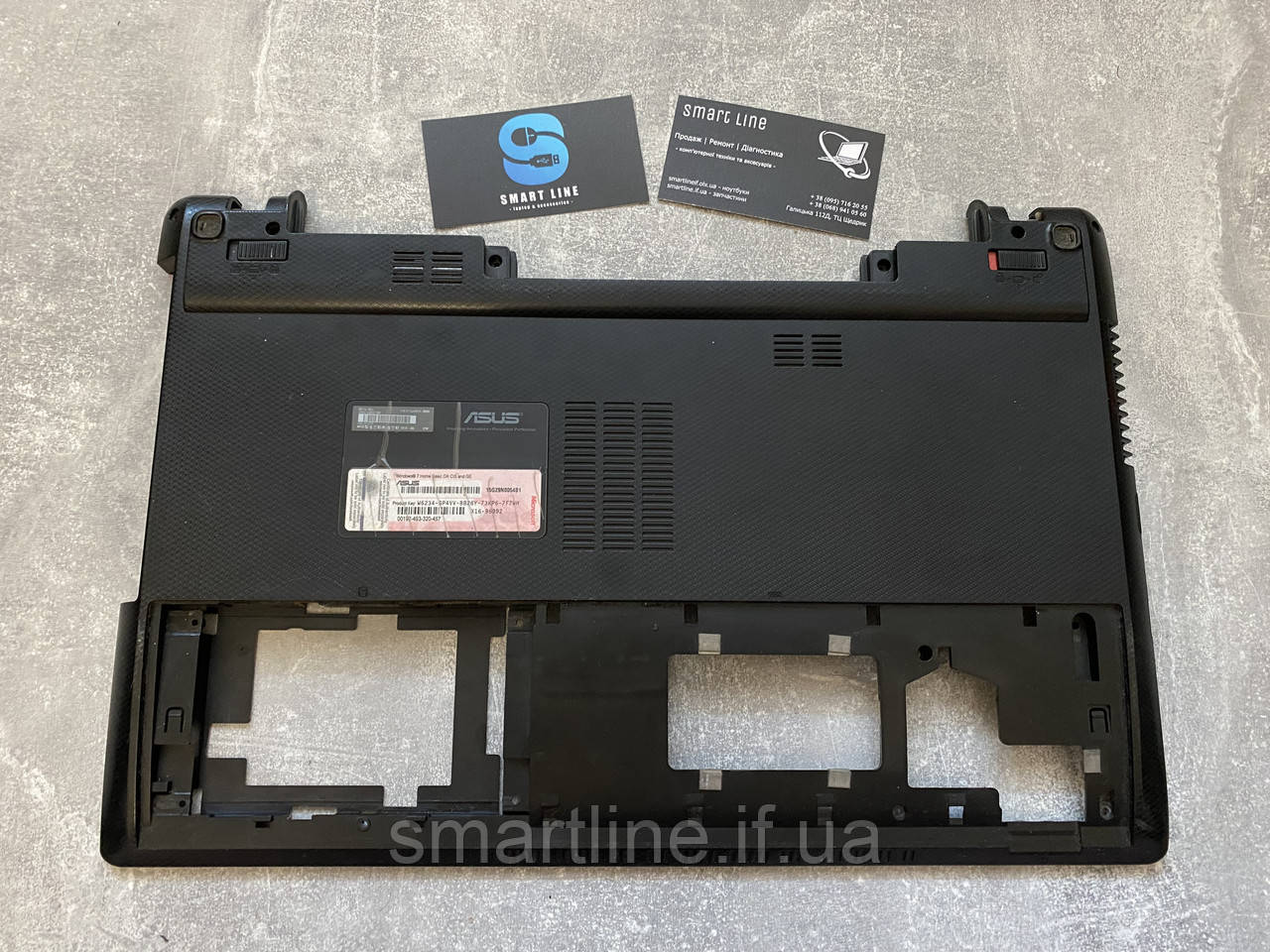Нижня частина корпусу піддон корито для ноутбука Asus X55 | X55U | X55A | X55S | X55C | 13GNBH2AP031-1