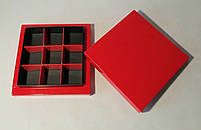 Цукеркова коробка на 9 клітинок / упаковка 5 коробок, фото 2