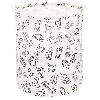 Кошик для зберігання Springos 55 л текстильний для іграшок і одягу HA0123 .