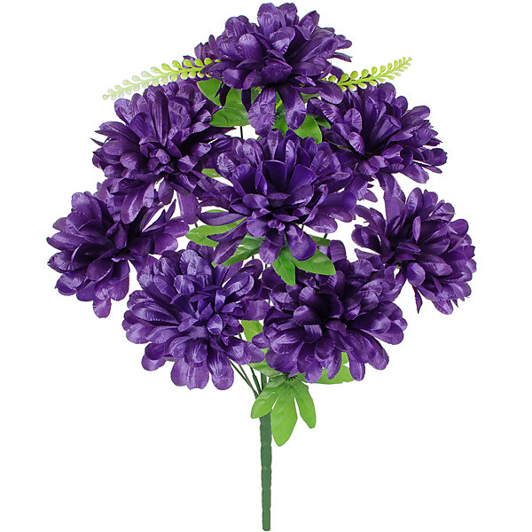 Штучні квіти букет хризантем, 44см, фото 1