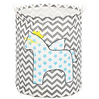 Кошик для зберігання Springos 63 л текстильний для іграшок та одягу HA0119