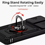 Ударостійкий чохол Camshield Serge Ring for Magnet для Xiaomi Redmi Note 11 Pro 4G / Note 11 Pro 5G, фото 5