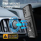 Ударостійкий чохол Camshield Serge Ring for Magnet для Samsung Galaxy A72 (SM-A725FZ), фото 4