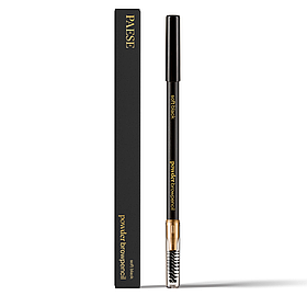 Пудровий Олівець для брів з щіточкою для укладання Powder Pencil Brow Paese 1,19g (soft black)