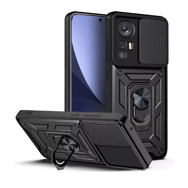 Ударостійкий чохол Camshield Serge Ring for Magnet для Xiaomi Mi 12 Pro Ударостійкий чохол Camshield Serge Ring for Magnet для Xiaomi Mi 12 Pro