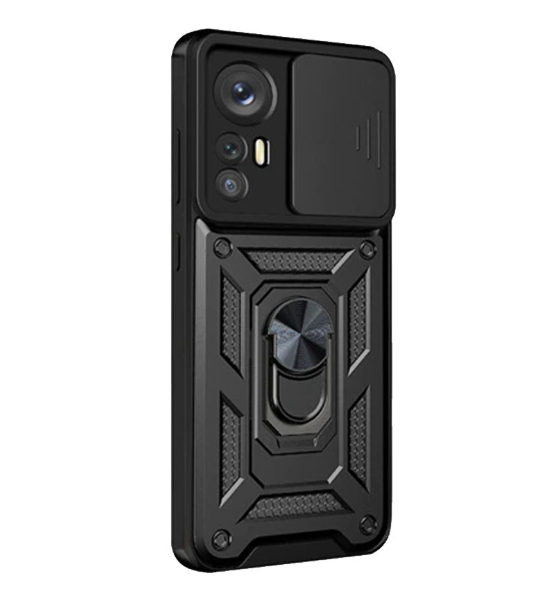 Ударостійкий чохол Camshield Serge Ring for Magnet для Xiaomi Mi 12 Pro Ударостійкий чохол Camshield Serge Ring for Magnet для Xiaomi Mi 12 Pro