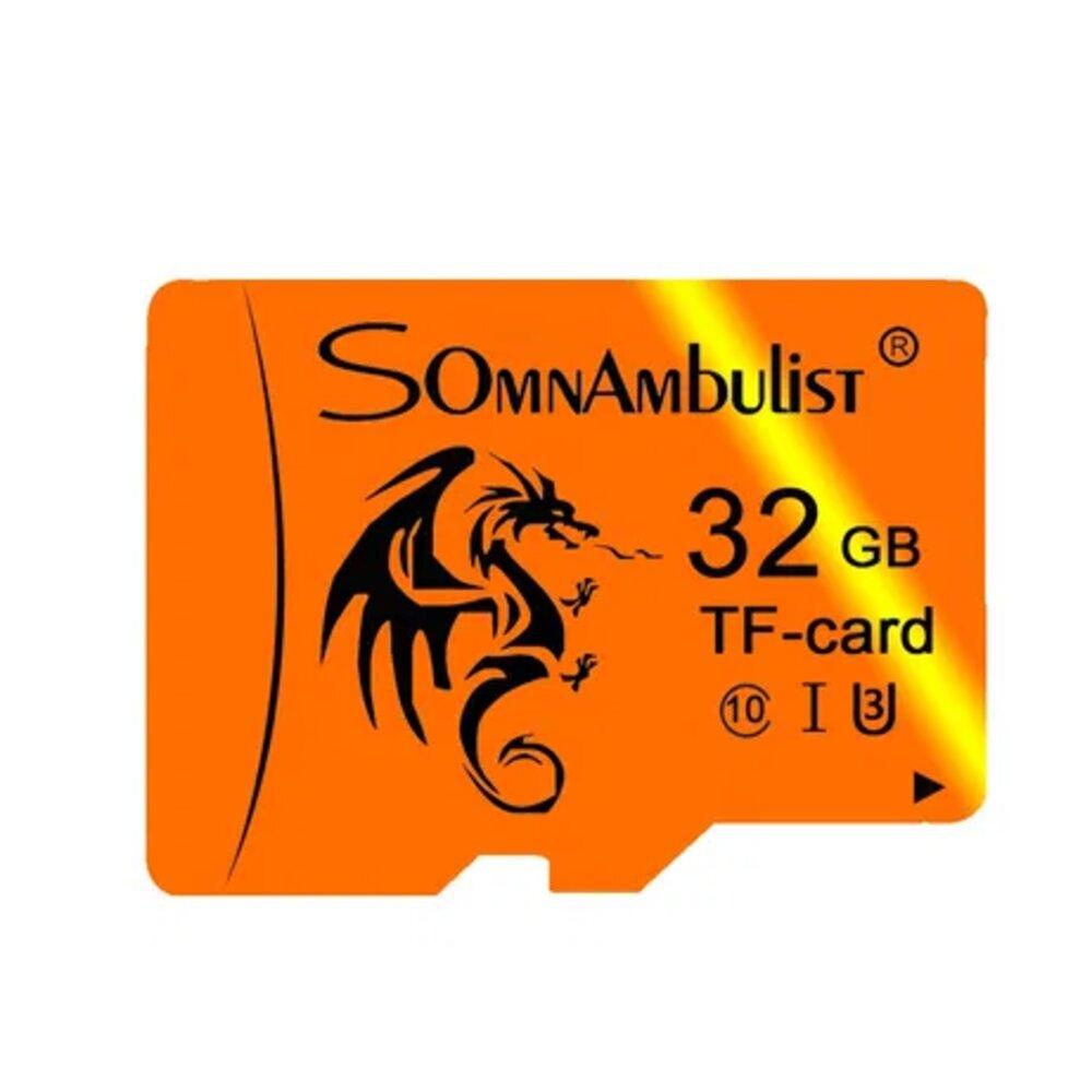 MicroSD TF Карта пам'яті SomnAmbulist U3 A1 32Gb Class 10