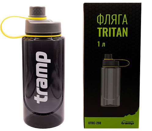 Фляга Tramp Tritan Grey (1L), фото 1