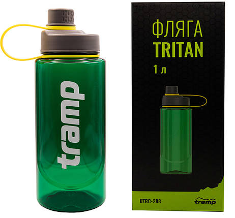 Пляшка Tramp Tritan TRC-288, 1000 мл (Green), фото 1