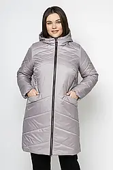 Модна жіноча куртка великих розмірів  розміри  48 - 66