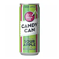 Напиток газированный со вкусом Кислого яблока БЕЗ САХАРА Candy Can 0.5л Нидерланды