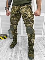 Тактические штаны пиксель G3 MTK Армейские штаны рип-стоп Брюки военные с наколенниками