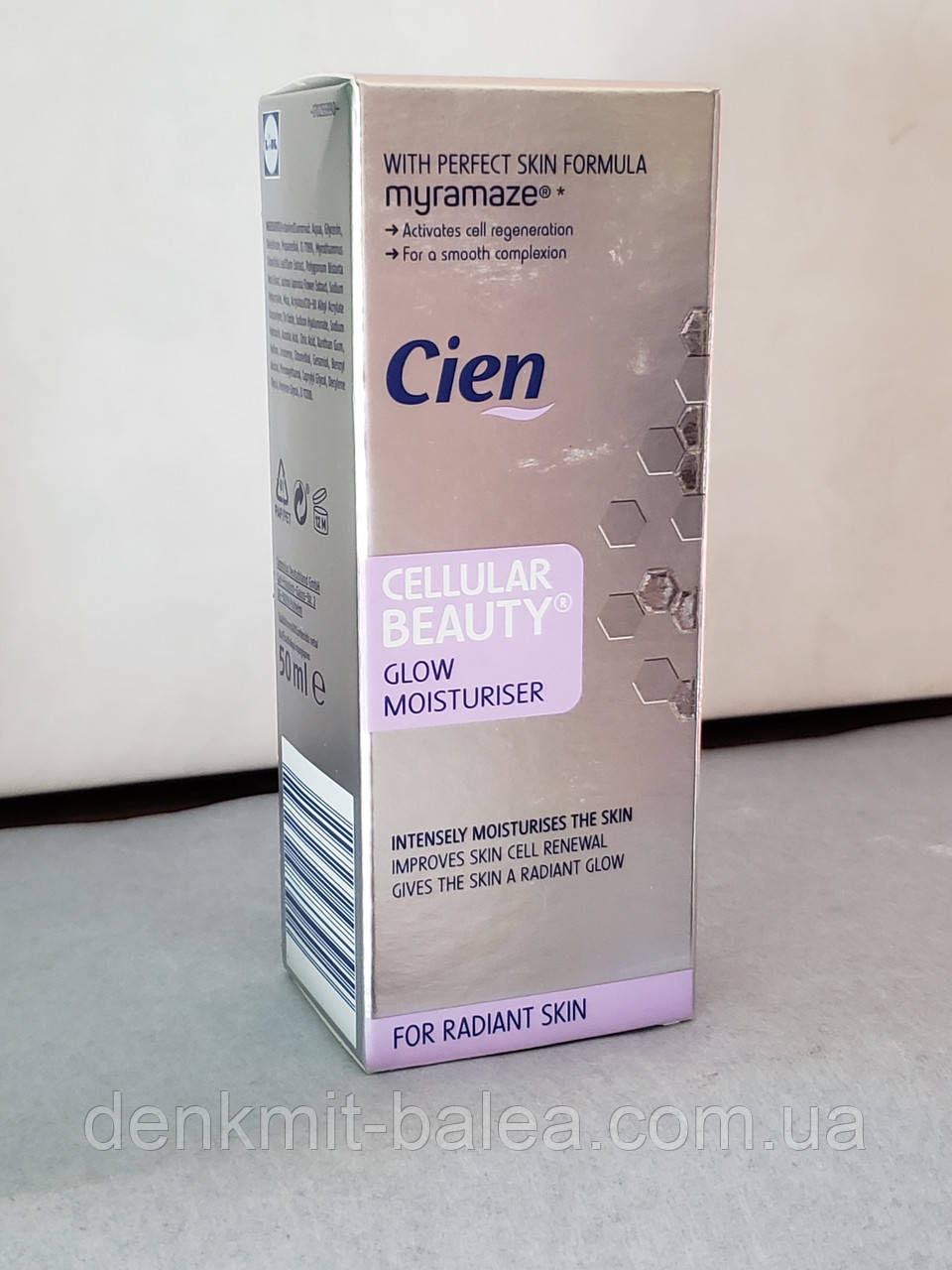 Увлажняющий крем для сухой кожи лица Cien Cellular Beauty Glow Moisturiser 50 мл. - фото 2 - id-p1781072281