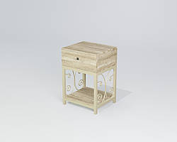 Приліжкова тумба Спліт метал Бежевий (TeneroTM)