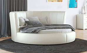 Кругле дизайнерське ліжко під замовлення Елегія-33 (Мебель-Плюс TM)