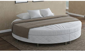 Кругле дизайнерське ліжко під замовлення Елегія-34 (Мебель-Плюс TM)