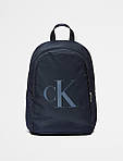 Великий рюкзак Calvin Klein на змійці з логотипом 1159775294 (Синій, One Size), фото 3