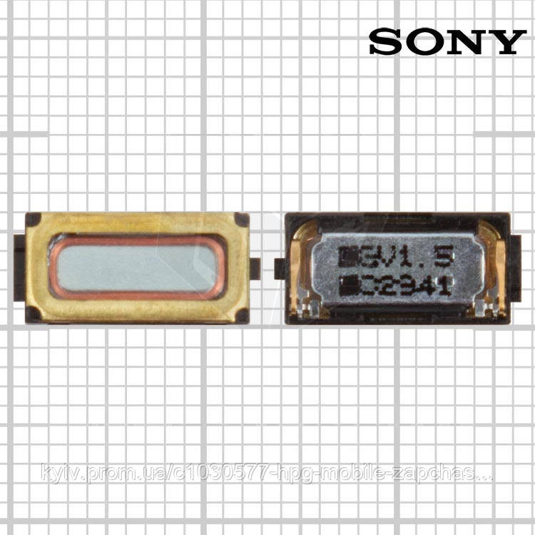 Динамик (speaker) для Sony D2502, D2533, C1503, C1504, C1505, C1604, C1605, C5302, C5303, ST26i, XST17i и др., фото 1