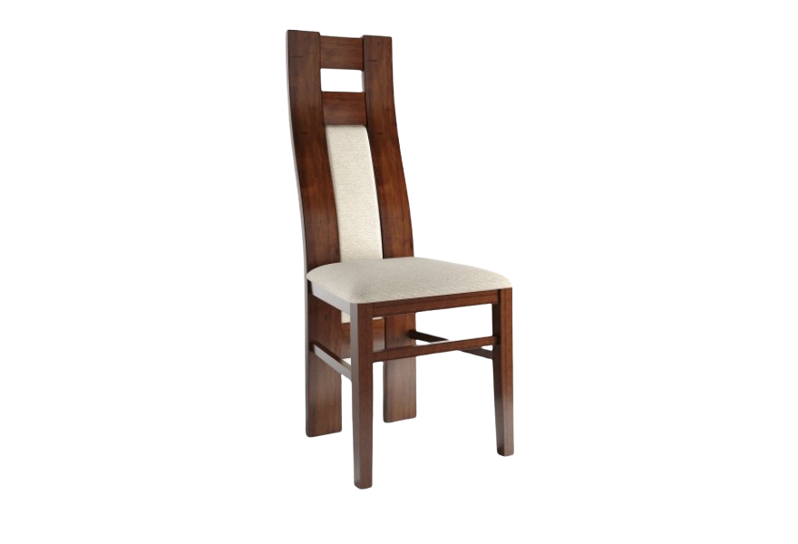 Стілець обідній дерев'яний Чарлі горіх тканина luis 1 (Мікс-Меблі ТМ)