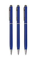 Стилус - ручка для ємнісних екранів, синій (комплект 3 шт.)