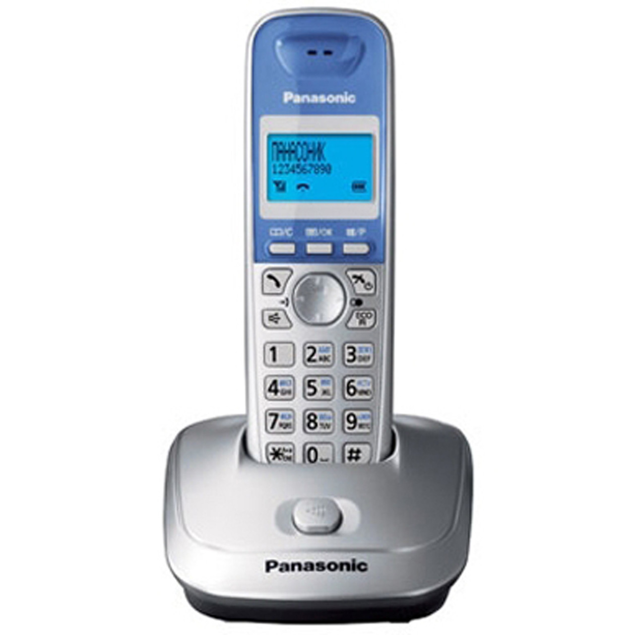 Купить Телефон DECT Panasonic KX-TG2511UAS Silver, цена 1599 ₴ — Prom ...