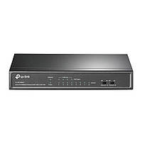 Комутатор TP-Link TL-SF1008LP 8x1FE/4xPoE 41W некерований 250м