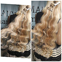 Шикарне слов'янське волосся 75 см, довге для нарощування, для образу чудове красиве
