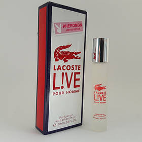 Парфумерна олія з феромонами LACOSTE Live pour Homme, 10 мл. Без спирту