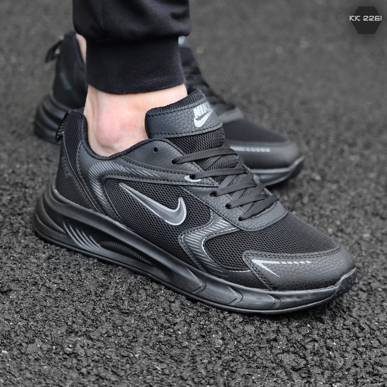All black cheap nike 200
