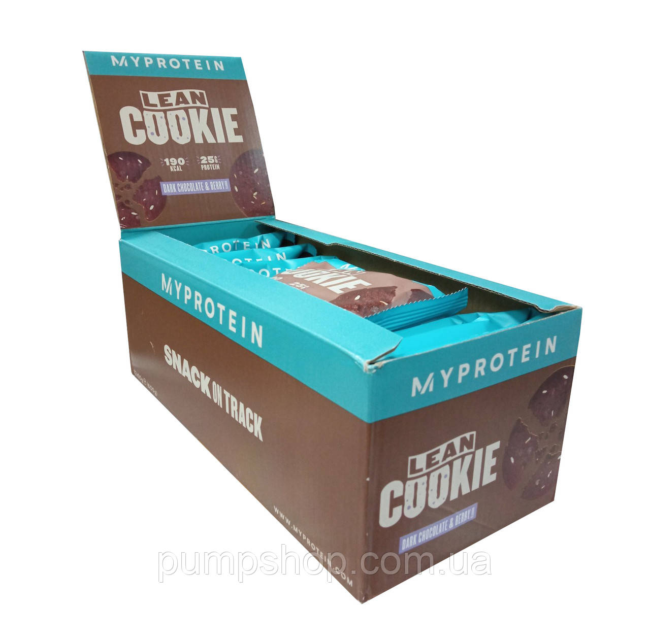 Протеїнове печиво Myprotein Lean Cookie 1 шт. 50 г (Темний шоколад та ягоди)