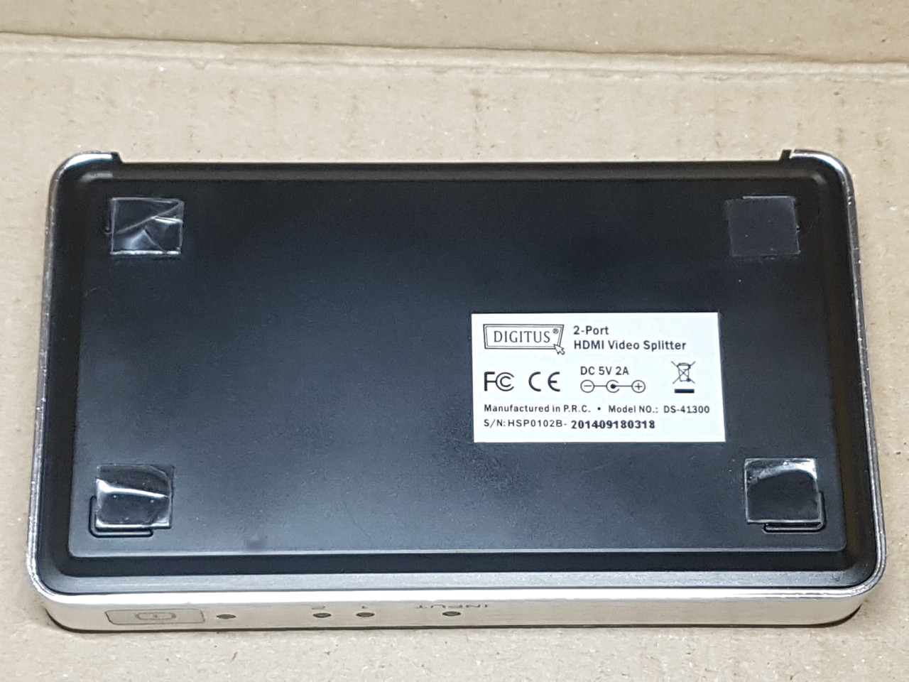 Видеосплиттер Digitus 2-Port HDMI Video Splitter - фото 6 - id-p1781127774