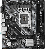 ASRock H610M-HVS/M.2 R2.0 (1700/H610, 2*DDR4, 1xPCIex16, HDMI/VGA, 4xSATAІІІ, M.2, GLan, 7.1ch, mATX