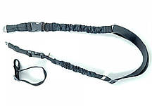 Ремінь однотонковий - двокрапковий універсальний з доп. кріпленням на приклад