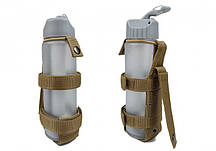 Підсумок для пляшки койот (MOLLE, підсумок на розвантаження, жилет, РПС)