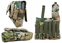 Підсумок під шість магазинів АК/РПК тройний піксель ВСУ MM-14 (підсумок на розвантаження РПС)