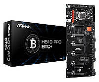 ASRock H510 Pro BTC+ (1200/H510, DDR4, 6xPCIex16, HDMI, 1xSATAІІІ, M.2, GLan, 501мм*224мм)