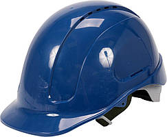 Каска для захисту голови YATO синя з пластика ABS [30]