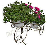 Кована підставка для квітів Велосипед