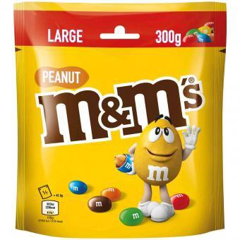 M&Ms Арахісове драже в шоколаді 300г