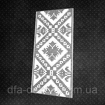 Трафарет DFA Вышиванка, трафарет для шпатлевки и краски 0,7мм (G00078 ...