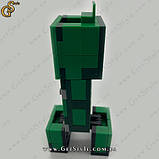 Конструктор фігурка Кріпер Майнкрафт Creeper Minecraft 11 см, фото 4