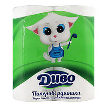 Рушник паперовий Диво 2рулони двошаровий