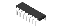 74HC132N = экр1564тл3 dip-14 мiкросхема