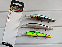 Набор Воблеров B-Shad Bandit 90mm 9.5g 3шт ( Bandit Walleye Deep )