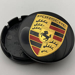 Ковпачок Porsche 52 мм 56 мм чорні