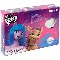 Фарби пальчикові Kite My Little Pony LP22-064, 6 кольорів