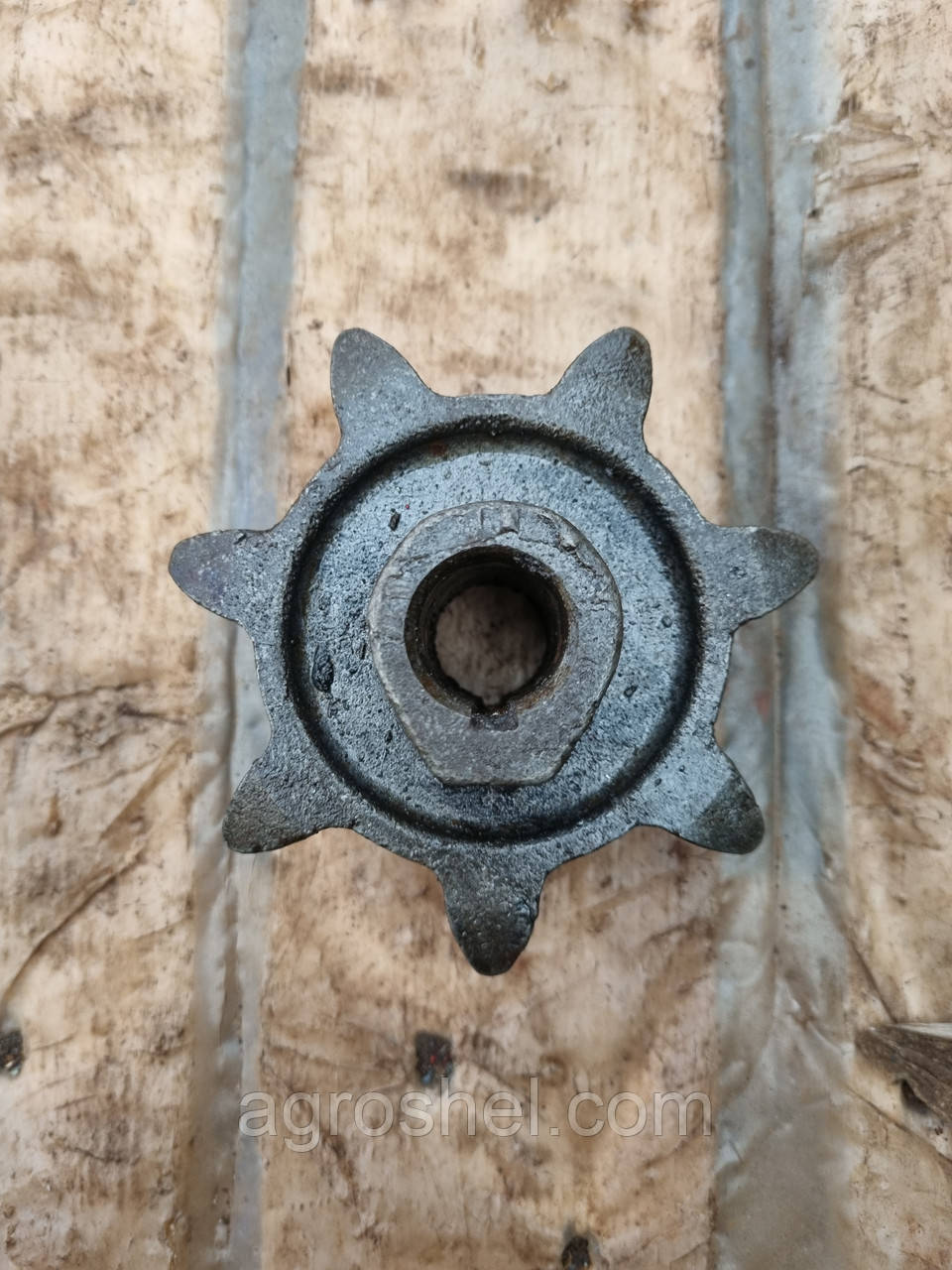Зірочка Z=7 d = 20 двостороння Н 023.204 СК-5 НІВА сталь, фото 1