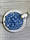 Намистини "Бите скло № 2 " 10 мм ,голубі 500 грам, фото 4