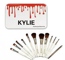 Професійні пензлики для макіяжу Kylie Professional Brush Set 12 штук
