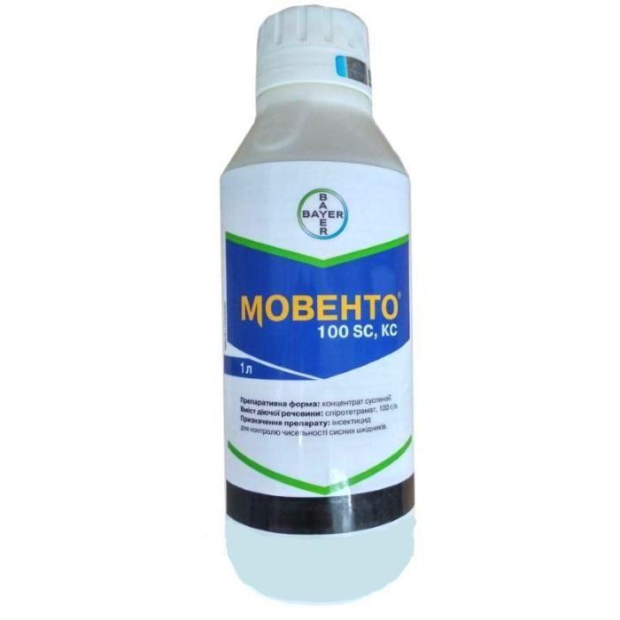 Інсектицид Мовенто (спіротетрамат 100 г/л) Bayer Баєр 1 л, фото 1